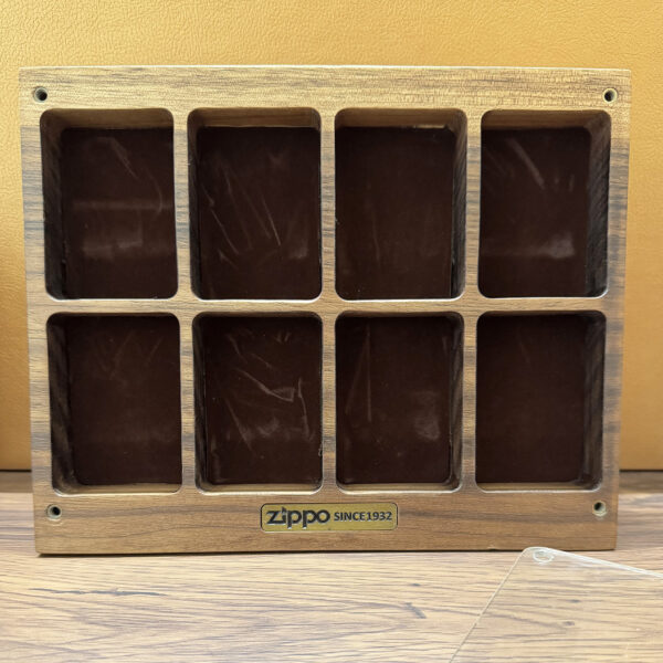 ZippoWoodenDisplay